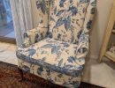 old drapes slipcover
