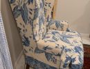old drapes slipcover side