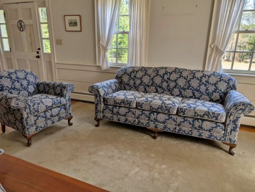 1930s chair and sofa