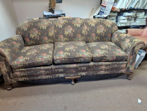 1930s sofa before