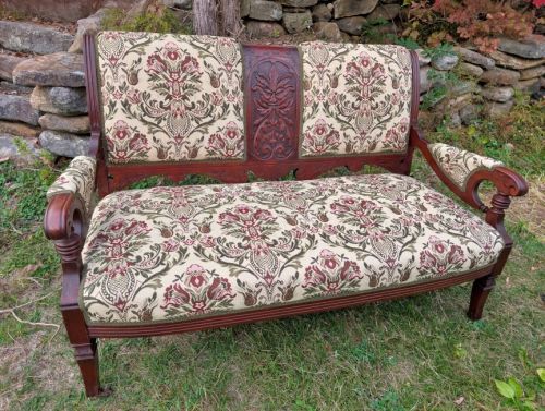 antique love seat