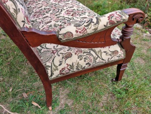 antique love seat
