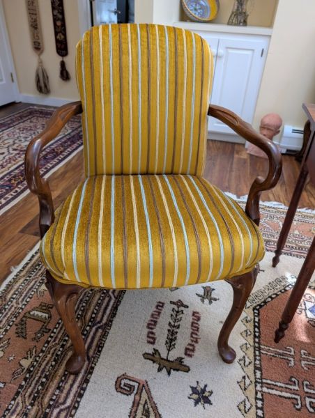 gold chair